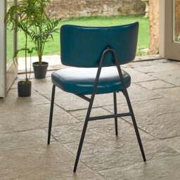 Admiral Dark Blue Dining Chair (Set of 2) - thumbnail 3