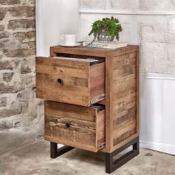 Adelaide 2 Drawer Filing Cabinet - thumbnail 3