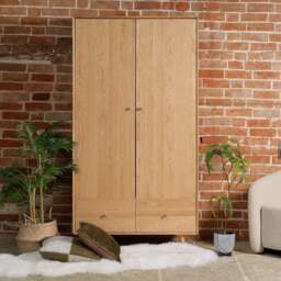 Milan 2 Door Wardrobe - thumbnail 1