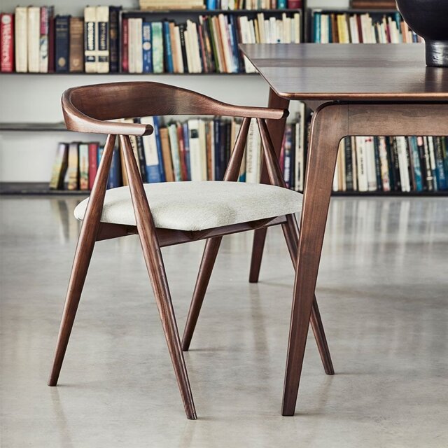 Ercol Lugo Dining Chair with Arms - image 1