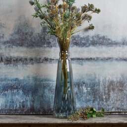 Glass Royal Vase in Full Luster and Cheena Grey - Large - thumbnail 1