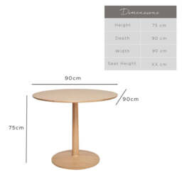 Ercol Siena Breakfast Table - thumbnail 2