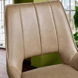 Lily Mushroom Brown Dining Chair - thumbnail 4