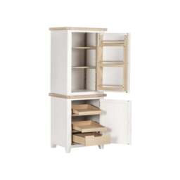 Bibury Single Larder in Painted / Oak - thumbnail 3