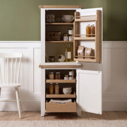 Bibury Single Larder in Painted / Oak - thumbnail 1
