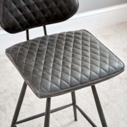 Digby Bar Stool - Grey - thumbnail 5