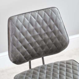 Digby Bar Stool - Grey - thumbnail 4