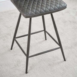 Digby Bar Stool - Grey - thumbnail 6