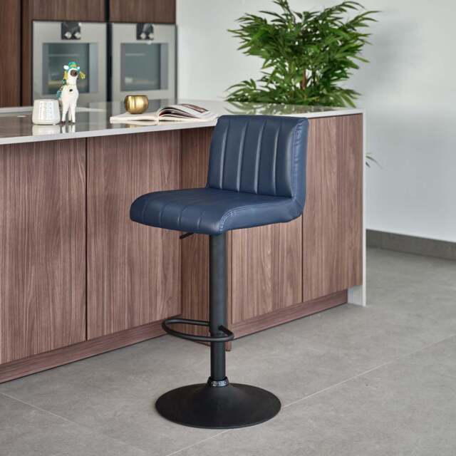 George Bar Stool in Blue - image 1