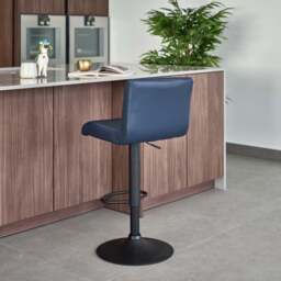 George Bar Stool in Blue - thumbnail 2