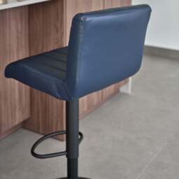 George Bar Stool in Blue - thumbnail 3