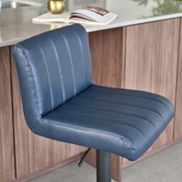George Bar Stool in Blue - thumbnail 4