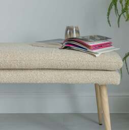 Sloane Flat Bench 140cm Cloud - thumbnail 5