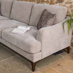 Willow 2 Seater with Left Hand Chaise in Mushroom - thumbnail 5