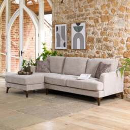 Willow 2 Seater with Left Hand Chaise in Mushroom - thumbnail 2