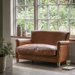Mr. Paddington Sofa Vintage Brown Leather - thumbnail 2