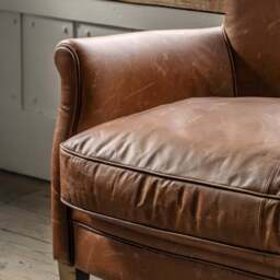 Mr. Paddington Sofa Vintage Brown Leather - thumbnail 4