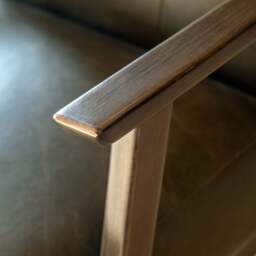 Blackhall Armchair Heritage Green Leather - thumbnail 3