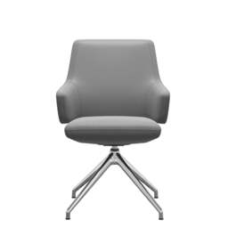 Stressless Vanilla Low Back Dining Chair with Cross Base - thumbnail 4