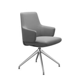 Stressless Vanilla Low Back Dining Chair with Cross Base - thumbnail 2