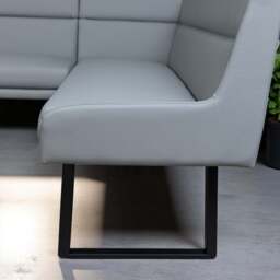 Jupiter Corner Bench in Light Grey LHF - thumbnail 5