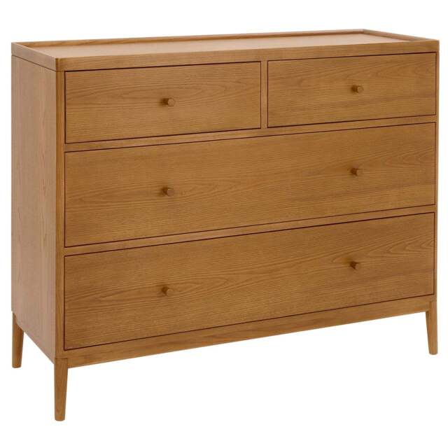 Ercol Salina 4 Drawer Wide Chest