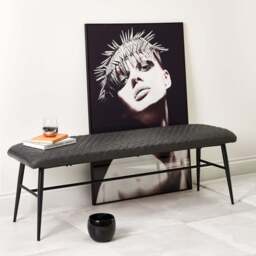 Ripley Flat Bench - Grey - thumbnail 2