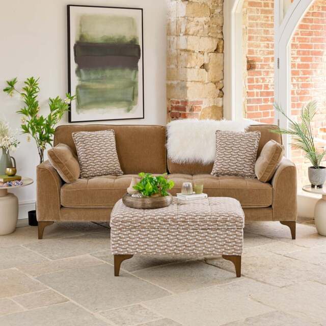 Hartpury 3 Seater Sofa in Taupe - image 1