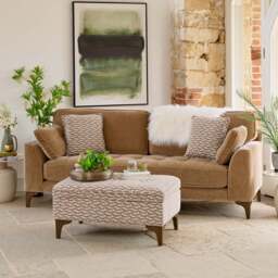 Hartpury 3 Seater Sofa in Taupe - thumbnail 2