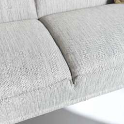 Derwent 3 Seater Sofa in Light Grey - thumbnail 5