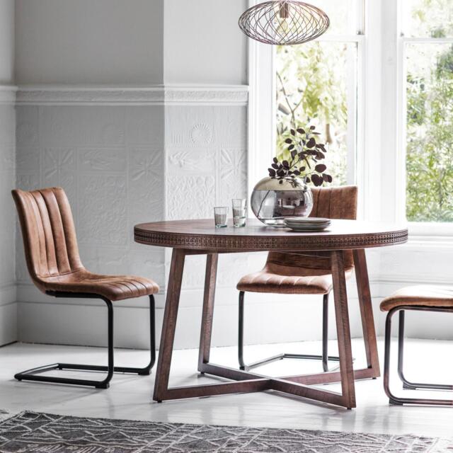 Boho Retreat Round Dining Table - image 1