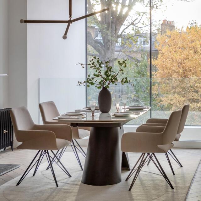 Bresso Dining Table Black - image 1