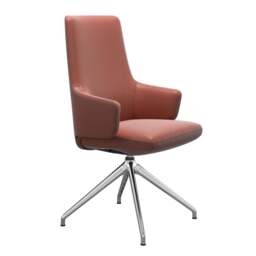 Stressless Vanilla High Back Dining Chair with Cross Base - thumbnail 3