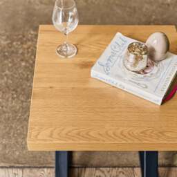 Jupiter Smoked Oak Lamp Table - thumbnail 5