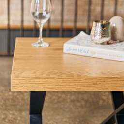 Jupiter Smoked Oak Lamp Table - thumbnail 3