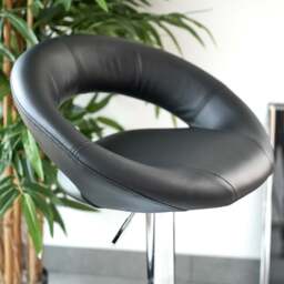 Plump Bar Stool in Black - thumbnail 4