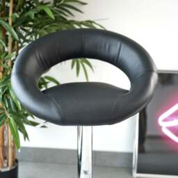 Plump Bar Stool in Black - thumbnail 5