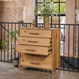 Maitland 5 Drawer Tall Chest - thumbnail 2