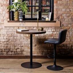 Jupiter Dark Oak Bar Table - thumbnail 1