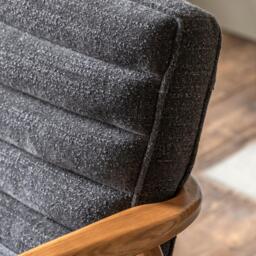 Datsun 2 Seater Charcoal Boucle - thumbnail 3