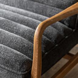 Datsun 2 Seater Charcoal Boucle - thumbnail 4