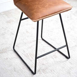 Hardy Bar Stool - Tan (Set of 2) - thumbnail 6
