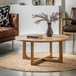 Craft Round Coffee Table Natural
