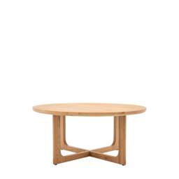 Craft Round Coffee Table Natural - thumbnail 5