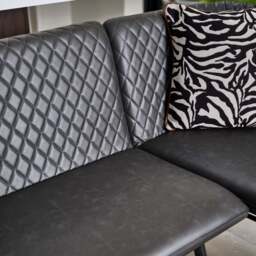 Ripley Corner Bench Left Hand Facing - Grey - thumbnail 5