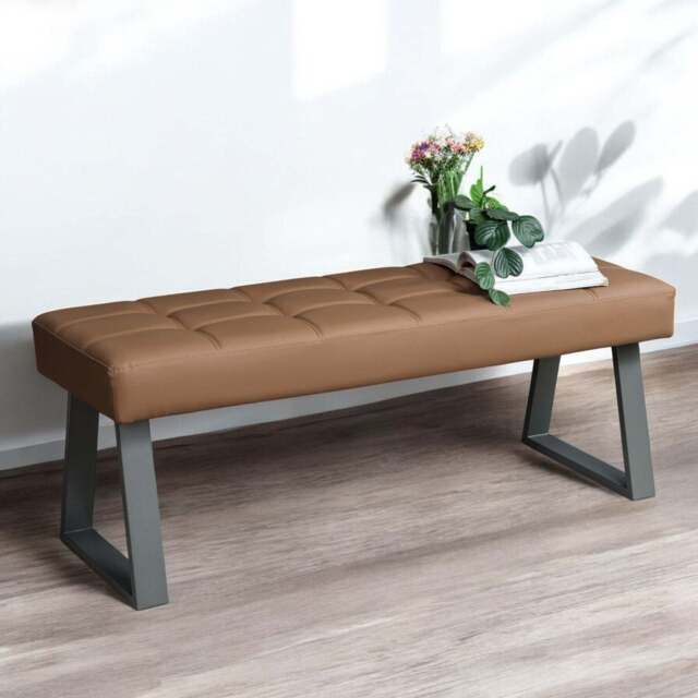 Rubix Low Bench in Tan - image 1