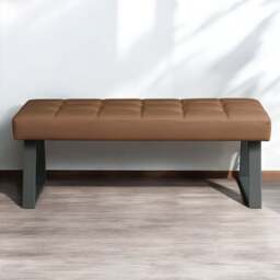 Rubix Low Bench in Tan - thumbnail 3