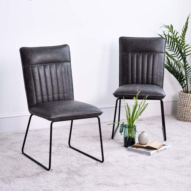 Hardy Grey Dining Chair (Set of 2) - image 1
