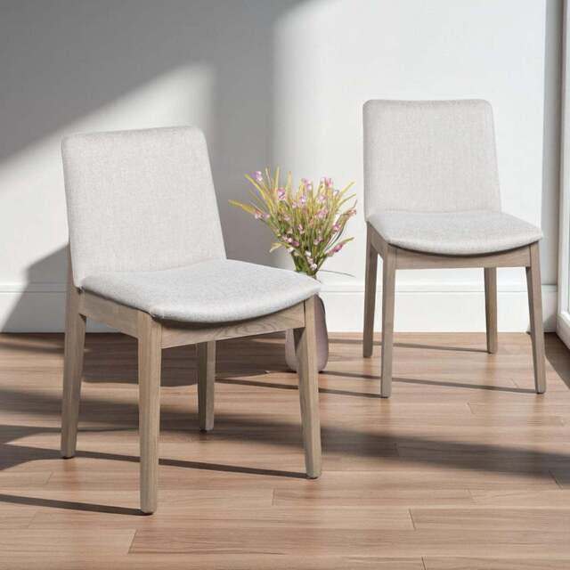 Hampton Dining Chair - Grey (Set of 2) - image 1