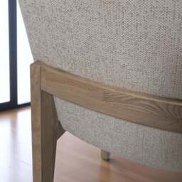 Hampton Dining Chair - Grey (Set of 2) - thumbnail 5